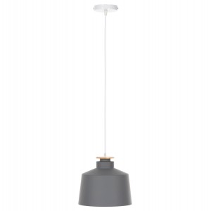 ΦΩΤΙΣΤΙΚΟ ΟΡΟΦΗΣ ΚΡΕΜΑΣΤΟ ΓΚΡΙ ΚΑΠΕΛΟ ΑΛΟΥΜΙΝΙΟΥ Φ30x123,5Υεκ