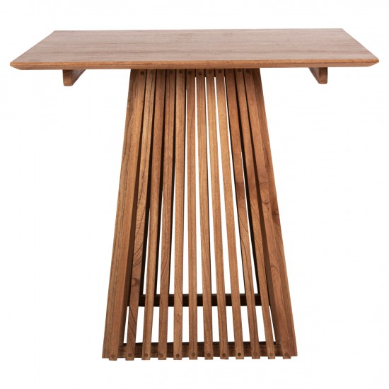 ΤΡΑΠΕΖΙ ΤΡΑΠΕΖΑΡΙΑΣ ΤΕΤΡΑΓΩΝΟ FRANTZ ΜΑΣΙΦ MINDI ΞΥΛΟ 80x80x75Y εκ.