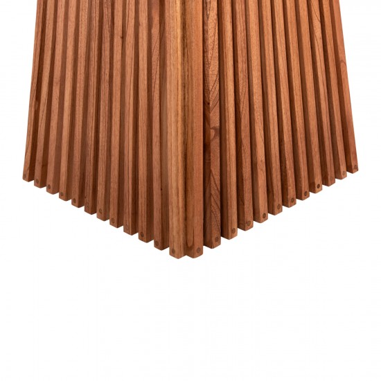 ΤΡΑΠΕΖΙ ΤΡΑΠΕΖΑΡΙΑΣ ΤΕΤΡΑΓΩΝΟ FRANTZ ΜΑΣΙΦ MINDI ΞΥΛΟ 80x80x75Y εκ.