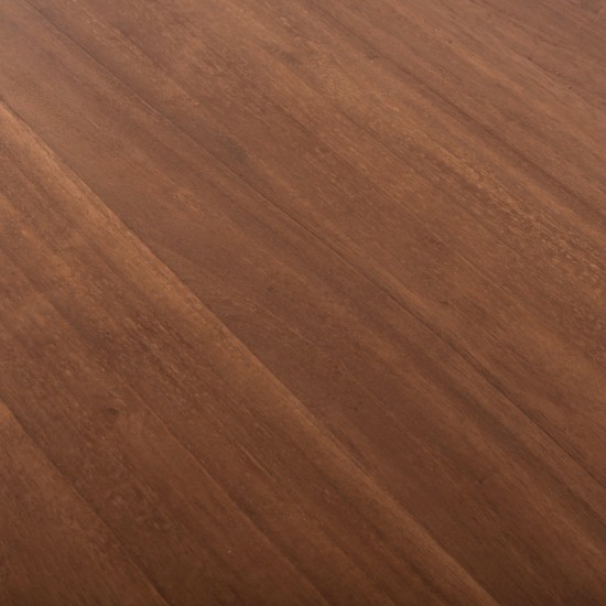 ΤΡΑΠΕΖΙ ΤΡΑΠΕΖΑΡΙΑΣ ΣΤΡΟΓΓΥΛΟ FRANTZ ΜΑΣΙΦ ΞΥΛΟ MINDI ΣΕ ΦΥΣΙΚΟ Φ80X75Υεκ.