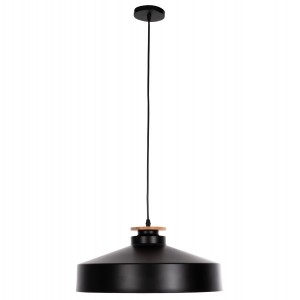 ΦΩΤΙΣΤΙΚΟ ΟΡΟΦΗΣ ΚΡΕΜΑΣΤΟ ΜΑΥΡΟ ΜΕΤΑΛΛΙΚΟ ΚΑΠΕΛΟ Φ40x116Υεκ