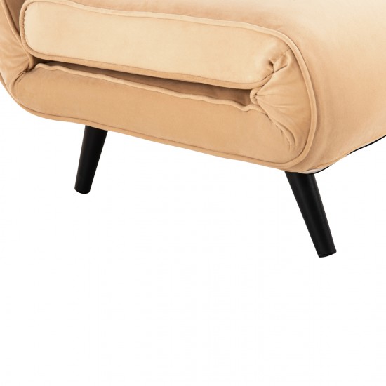 ΚΑΝΑΠΕΣ ΚΡΕΒΑΤΙ 2 ΑΤΟΜΩΝ ASMA ΜΕ ΒΕΛΟΥΔΟ ΜΠΕΖ 140x80x77Yεκ.