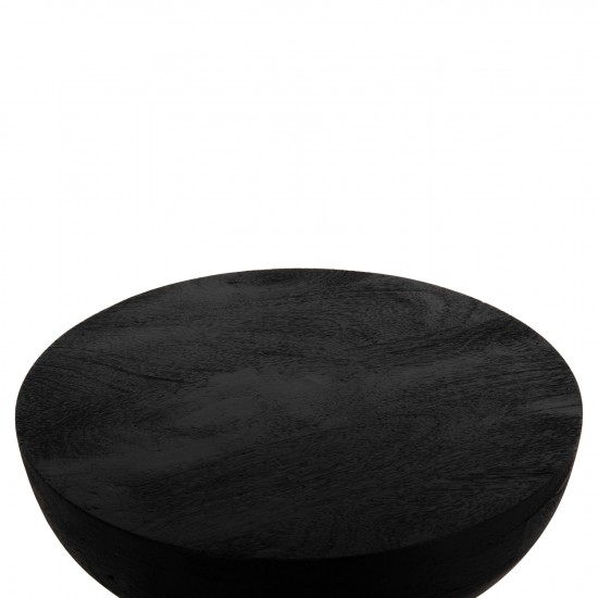 ΣΚΑΜΠΟ ΣΤΡΟΓΓΥΛΟ SCALLOP ΜΑΣΙΦ MANGO ΣΕ ΣΕ ΜΑΥΡΟ ΧΡΩΜΑ Φ35x45Υεκ.