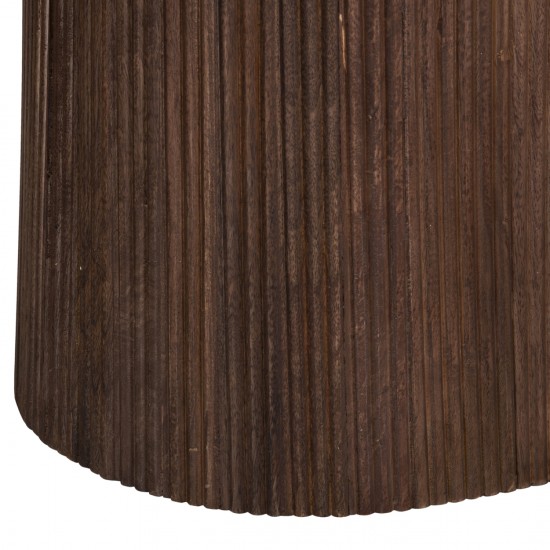 ΤΡΑΠΕΖΙ ΤΡΑΠΕΖΑΡΙΑΣ ΟΒΑΛ PURGER ΜΑΣΙΦ MANGO-ΛΕΥΚΟ ΜΑΡΜΑΡΟ 180x90x76Υεκ.