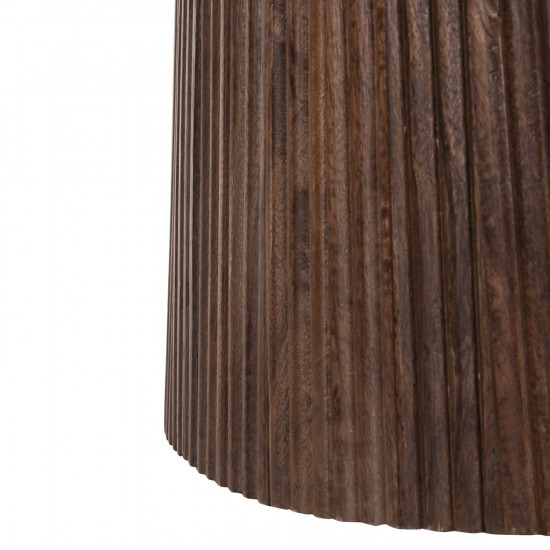 ΤΡΑΠΕΖΙ ΣΑΛΟΝΙΟΥ ΟΒΑΛ PURGER ΜΑΣΙΦ MANGO-ΛΕΥΚΟ ΜΑΡΜΑΡΟ 120x70x38Υεκ.