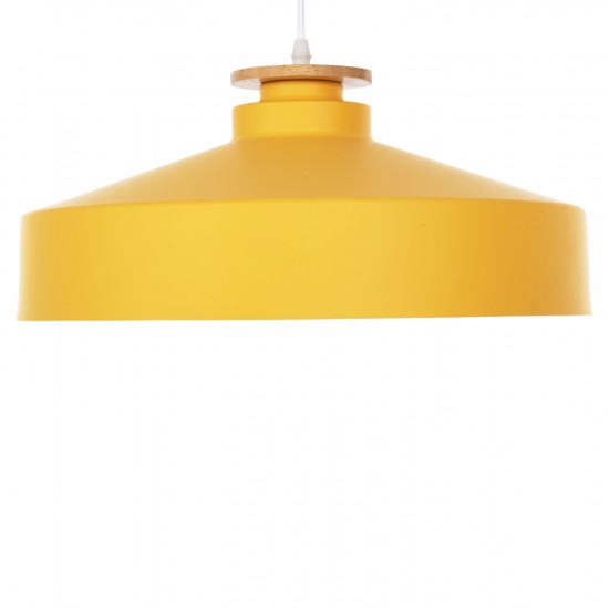 ΦΩΤΙΣΤΙΚΟ ΟΡΟΦΗΣ ΚΡΕΜΑΣΤΟ ΚΙΤΡΙΝΟ ΜΕΤΑΛΛΙΚΟ ΚΑΠΕΛΟ Φ40x116Υεκ