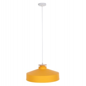 ΦΩΤΙΣΤΙΚΟ ΟΡΟΦΗΣ ΚΡΕΜΑΣΤΟ ΚΙΤΡΙΝΟ ΜΕΤΑΛΛΙΚΟ ΚΑΠΕΛΟ Φ40x116Υεκ