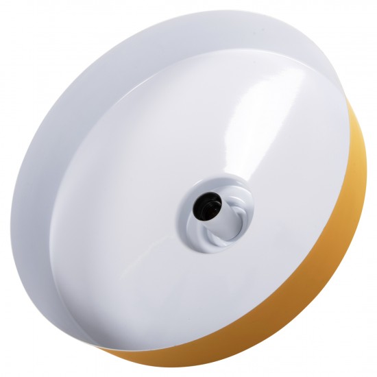 ΦΩΤΙΣΤΙΚΟ ΟΡΟΦΗΣ ΚΡΕΜΑΣΤΟ ΚΙΤΡΙΝΟ ΜΕΤΑΛΛΙΚΟ ΚΑΠΕΛΟ Φ40x116Υεκ