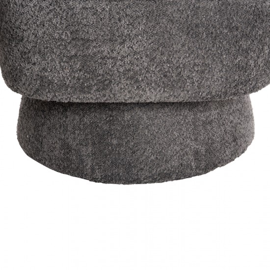 ΠΟΛΥΘΡΟΝΑ KARLEN ΓΚΡΙ ΜΠΟΥΚΛΕ ΥΦΑΣΜΑ 78x81x77Υεκ.