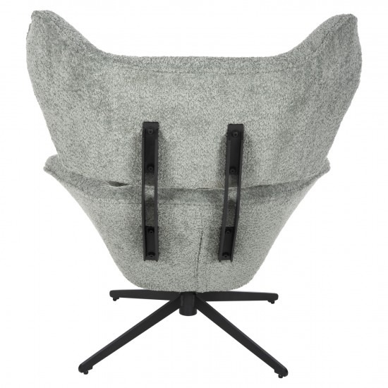 ΠΟΛΥΘΡΟΝΑ ΠΕΡΙΣΤΡΕΦΟΜΕΝΗ BRYLL ΦΥΣΤΙΚΙ ΜΠΟΥΚΛΕ-ΜΑΥΡΗ ΒΑΣΗ 86x90x97Υεκ.