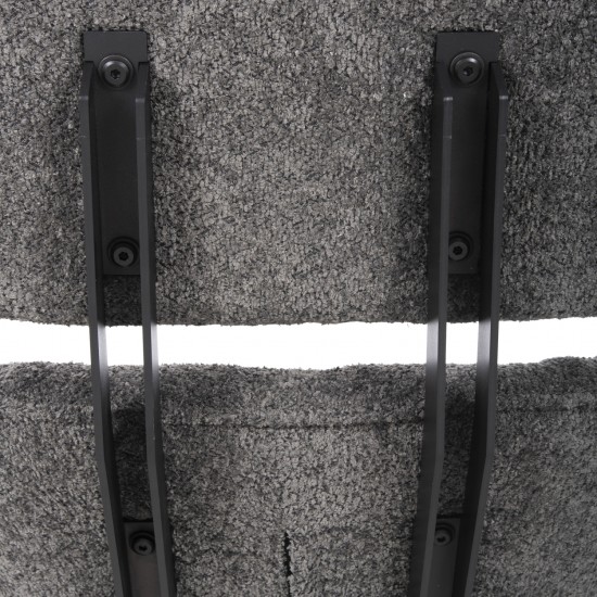 ΠΟΛΥΘΡΟΝΑ ΠΕΡΙΣΤΡΕΦΟΜΕΝΗ BRYLL ΓΚΡΙ ΜΠΟΥΚΛΕ-ΜΑΥΡΗ ΒΑΣΗ 86x90x97Υεκ.