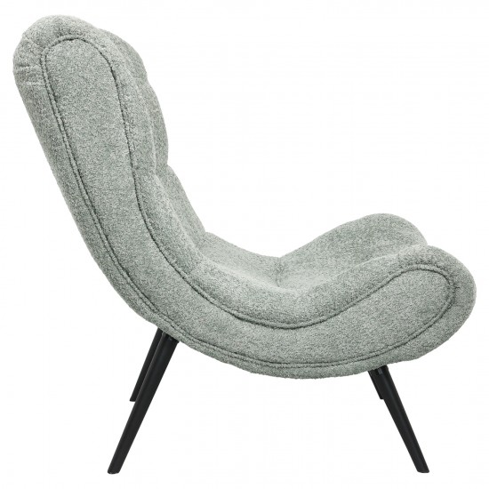 ΠΟΛΥΘΡΟΝΑ BRYM ΦΥΣΤΙΚΙ ΜΠΟΥΚΛΕ ΥΦΑΣΜΑ-ΜΑΥΡΑ ΞΥΛΙΝΑ ΠΟΔΙΑ 97x80x100Υ εκ.