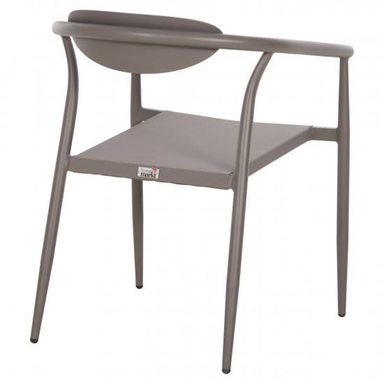 ΠΟΛΥΘΡΟΝΑ SERLY ΑΛΟΥΜΙΝΙΟ ΣΑΜΠΑΝΙ-TEXTILENE ΣΑΜΠΑΝΙ 56x61x74,5Yεκ