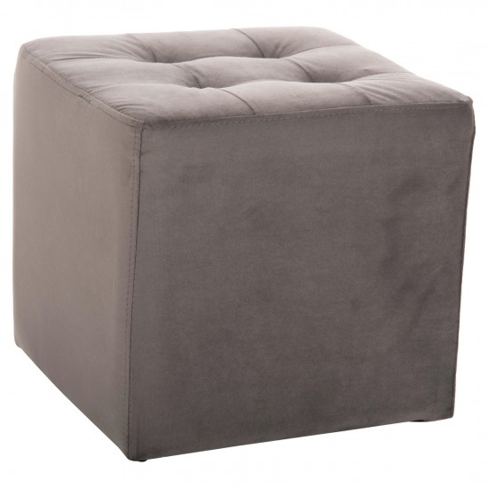 ΣΚΑΜΠΩ PUNK ΓΚΡΙ ΒΕΛΟΥΔΟ 39Χ39Χ36Υεκ.