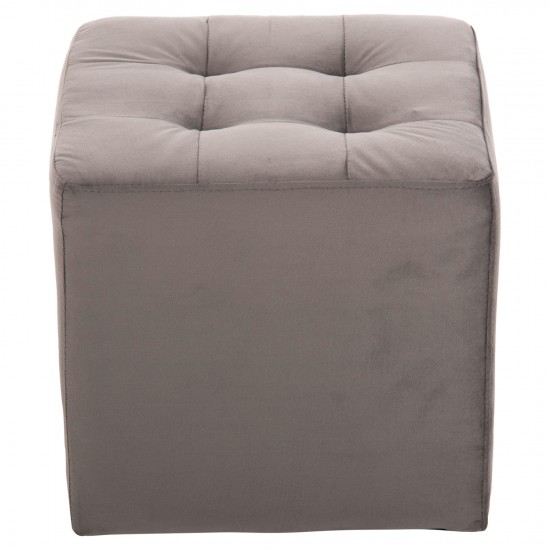 ΣΚΑΜΠΩ PUNK ΓΚΡΙ ΒΕΛΟΥΔΟ 39Χ39Χ36Υεκ.