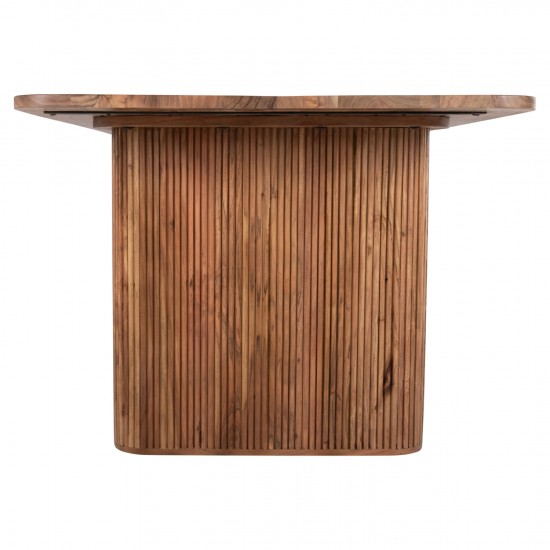 ΤΡΑΠΕΖΙ ΤΡΑΠΕΖΑΡΙΑΣ GROOT ΜΑΣΙΦ ΞΥΛΟ ΑΚΑΚΙΑΣ ΣΕ ΦΥΣΙΚΟ 200,5x100x72Yεκ.