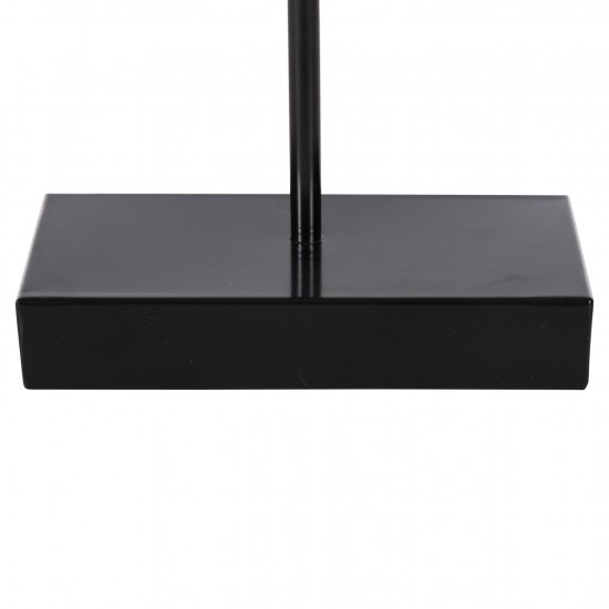 ΕΠΙΤΡΑΠΕΖΙΟ ΔΙΑΚΟΣΜΗΤΙΚΟ GRASS ΣΕ ΦΥΣΙΚΟ-ΜΑΥΡΗ ΞΥΛΙΝΗ ΒΑΣΗ 18x9x43Υεκ.