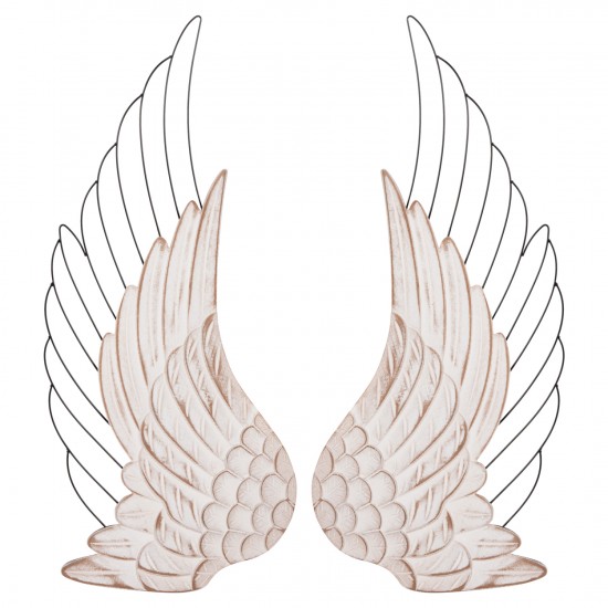 ΔΙΑΚΟΣΜΗΤΙΚΟ ΤΟΙΧΟΥ ΦΤΕΡΑ MDF ΣΕ ΛΕΥΚΟ-ΜΑΥΡΟ ΜΕΤΑΛΛΟ 39x1,5x92Υ εκ.