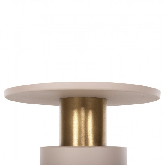 ΒΟΗΘΗΤΙΚΟ ΤΡΑΠΕΖΑΚΙ PUNJAB ΜΕΤΑΛΛΟ ΣΕ ΕΚΡΟΥ-ΧΡΥΣΟΧΑΛΚΙΝΟ Φ36x47Υεκ.