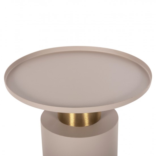 ΒΟΗΘΗΤΙΚΟ ΤΡΑΠΕΖΑΚΙ PUNJAB ΜΕΤΑΛΛΟ ΣΕ ΕΚΡΟΥ-ΧΡΥΣΟΧΑΛΚΙΝΟ Φ36x47Υεκ.