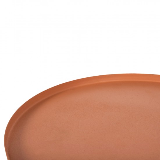 ΒΟΗΘΗΤΙΚΟ ΤΡΑΠΕΖΑΚΙ PUNJAB ΜΕΤΑΛΛΟ ΣΕ ΠΟΡΤΟΚΑΛΙ-ΧΡΥΣΟΧΑΛΚΙΝΟ Φ36x47Υεκ.