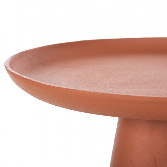 ΒΟΗΘΗΤΙΚΟ ΤΡΑΠΕΖΑΚΙ DELCON ΜΕΤΑΛΛΟ ΣΕ ΠΟΡΤΟΚΑΛΙ Φ39,5x47Υεκ.