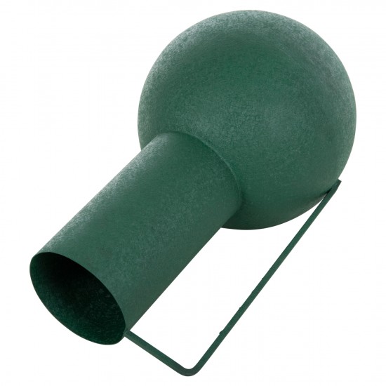 ΔΙΑΚΟΣΜΗΤΙΚΟ BAZO FLAGON ΜΕΤΑΛΛΟ ΣΕ ΠΡΑΣΙΝΟ Φ26x45Υ εκ.