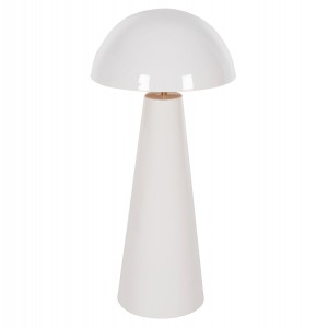 ΕΠΙΤΡΑΠΕΖΙΟ ΦΩΤΙΣΤΙΚΟ SMUSH ΜΕΤΑΛΛΟ ΣΕ ΛΕΥΚΟ-ΡΥΘΜΙΖΟΜΕΝΟ ΚΑΠΕΛΟ Φ32,5x69Υεκ.