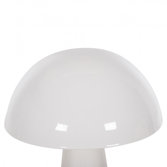 ΕΠΙΤΡΑΠΕΖΙΟ ΦΩΤΙΣΤΙΚΟ SMUSH ΜΕΤΑΛΛΟ ΣΕ ΛΕΥΚΟ-ΡΥΘΜΙΖΟΜΕΝΟ ΚΑΠΕΛΟ Φ32,5x69Υεκ.