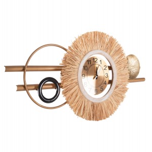 ΡΟΛΟΙ ΤΟΙΧΟΥ ΜΕΤΑΛΛΟ & ΙΝΕΣ RAFFIA ΣΕ ΓΗΙΝΑ ΧΡΩΜΑΤΑ 100x49Υεκ.