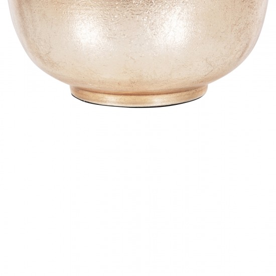 ΕΠΙΤΡΑΠΕΖΙΟ ΔΙΑΚΟΣΜΗΤΙΚΟ BAZO LINGON ΜΕΤΑΛΛΟ ΚΕΡΑΣΙ-ΧΡΥΣΟ ΠΕΡΛΕ Φ21x37,5Υ