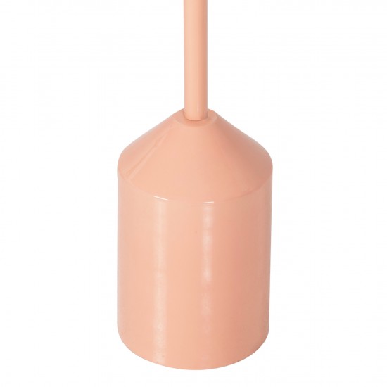 ΒΟΗΘΗΤΙΚΟ ΤΡΑΠΕΖΑΚΙ BOMBAY ΜΕΤΑΛΛΟ ΣΕ ΣΟΜΟΝ ΜΕ ΠΟΥΑ ΕΠΙΦΑΝΕΙΑ Φ25,5x51Υεκ