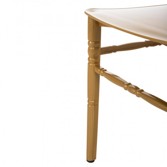 ΚΑΡΕΚΛΑ ΠΟΛΥΠΡΟΠΥΛΕΝΙΟΥ CATERING TIFFANY NEW ΧΡΥΣΟ ΧΡΩΜΑ 41.2x49.7x89Υεκ.