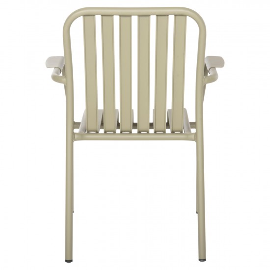 ΠΟΛΥΘΡΟΝΑ ΑΛΟΥΜΙΝΙΟΥ RACHEL DARK OLIVE 63x58x85Υεκ.