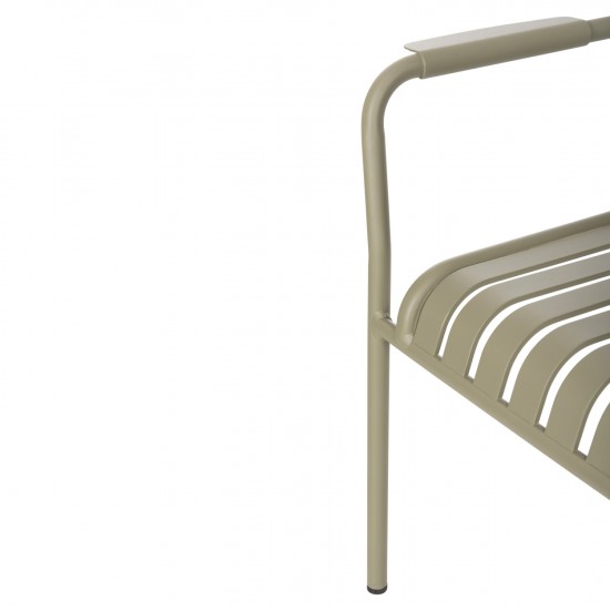 ΠΟΛΥΘΡΟΝΑ ΑΛΟΥΜΙΝΙΟΥ RACHEL DARK OLIVE 63x58x85Υεκ.