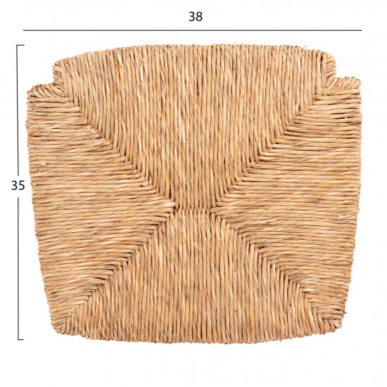 ΨΑΘΑ ΑΠΟ ΙΝΕΣ SEAGRASS ΓΙΑ ΞΥΛΙΝΗ ΚΑΡΕΚΛΑ ΚΑΦΕΝΕΙΟΥ- 39Χ35Χ3.5εκ.(πάχος) HM5097.11