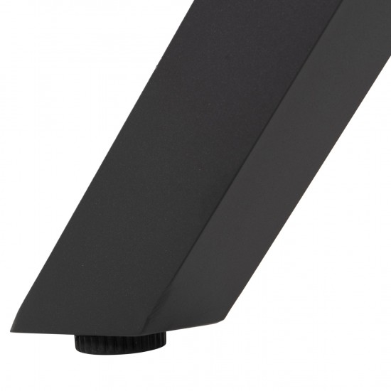 ΤΡΑΠΕΖΙ ΑΛΟΥΜΙΝΙΟΥ ΟΡΘΟΓΩΝΙΟ TAWNEE ΑΝΘΡΑΚΙ-POLYWOOD ΦΥΣΙΚΟ 150x89,5x73Υ