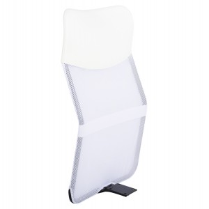 ΚΑΡΕΚΛΑ ΓΡΑΦΕΙΟΥ ΛΕΥΚΟ MESH & PU ΕΚΡΟΥ