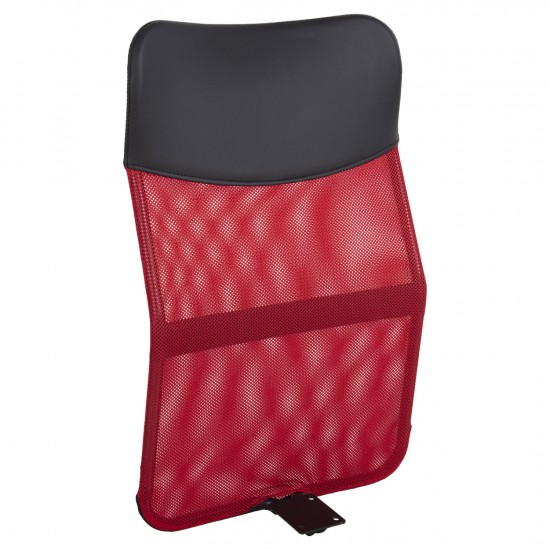 ΚΑΡΕΚΛΑ ΓΡΑΦΕΙΟΥ ΜΑΥΡΟ-ΚΟΚ MESH ΠΟΔΙ ΧΡΩΜΙΟΥ