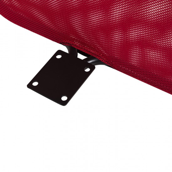 ΚΑΡΕΚΛΑ ΓΡΑΦΕΙΟΥ ΜΑΥΡΟ-ΚΟΚ MESH ΠΟΔΙ ΧΡΩΜΙΟΥ