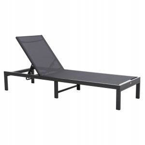 ΞΑΠΛΩΣΤΡΑ ΑΛΟΥΜΙΝΙΟΥ THATCHER ΑΝΘΡΑΚΙ & ΑΝΘΡΑΚΙ TEXTILENE 196,5x64,5x92Υεκ