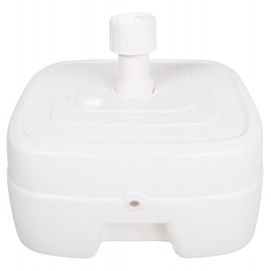 ΠΛΑΣΤΙΚΗ ΒΑΣΗ ΟΜΠΡΕΛΑΣ ΜΕ ΡΟΔΑ SOLBAS ΛΕΥΚΗ- ΚΟΝΤΑΡΙ 33/50mm 46,5x23,5Υ