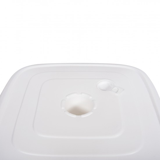 ΠΛΑΣΤΙΚΗ ΒΑΣΗ ΟΜΠΡΕΛΑΣ ΜΕ ΡΟΔΑ SOLBAS ΛΕΥΚΗ- ΚΟΝΤΑΡΙ 33/50mm 46,5x23,5Υ