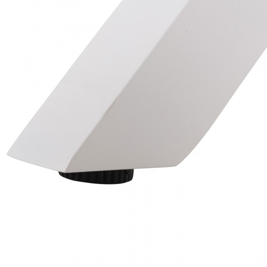 ΤΡΑΠΕΖΙ ΑΛΟΥΜΙΝΙΟΥ ΟΡΘΟΓΩΝΙΟ TAWNEE ΛΕΥΚΟ-POLYWOOD ΦΥΣΙΚΟ 150x89,5x73Υεκ