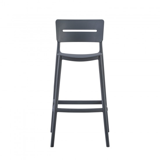 ΣΚΑΜΠΟ BAR ΠΟΛΥΠΡΟΠΥΛΕΝΙΟΥ SNOD2 ΓΚΡΙ 37,2x50x101,5Υεκ.