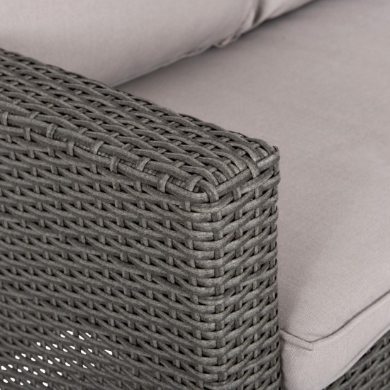 ΣΕΤ ΣΑΛΟΝΙ ΔΕΞΙΑ ΓΩΝΙΑ & ΤΡΑΠΕΖΙ CARSON ΓΚΡΙ ΣΥΝΘ.RATTAN-ΜΑΞΙΛΑΡΙΑ-PS ΞΥΛΕΙΑ