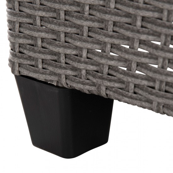 ΣΕΤ ΣΑΛΟΝΙ ΔΕΞΙΑ ΓΩΝΙΑ & ΤΡΑΠΕΖΙ CARSON ΓΚΡΙ ΣΥΝΘ.RATTAN-ΜΑΞΙΛΑΡΙΑ-PS ΞΥΛΕΙΑ