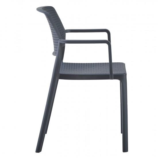 ΠΟΛΥΘΡΟΝΑ ΕΞ.ΧΩΡΟΥ COMFEE ΓΚΡΙ ΠΟΛΥΠΡΟΠΥΛΕΝΙΟ 54x57x83Υεκ.