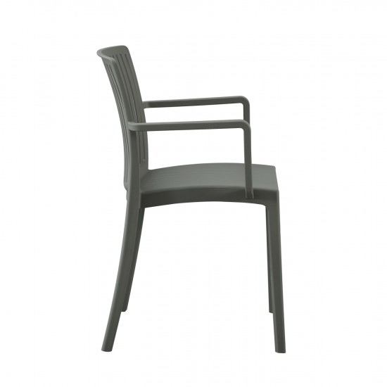 ΠΟΛΥΘΡΟΝΑ ΠΟΛΥΠΡΟΠΥΛΕΝΙΟΥ IDA DARK OLIVE 41,3x54,2x81,8Υεκ.