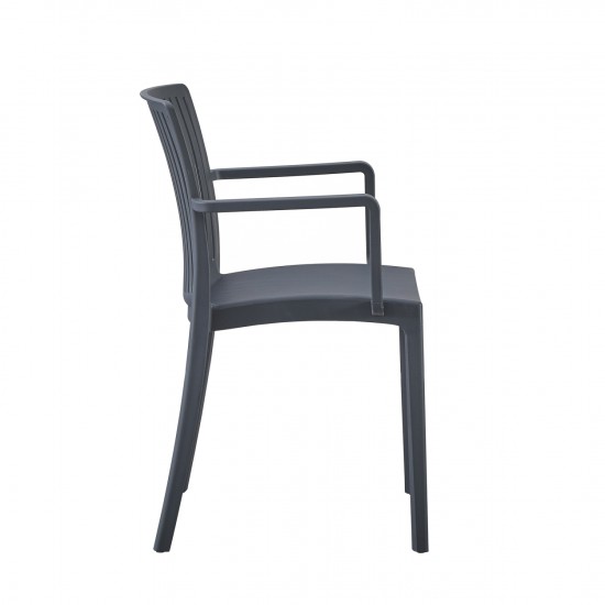 ΠΟΛΥΘΡΟΝΑ ΠΟΛΥΠΡΟΠΥΛΕΝΙΟΥ IDA ΓΚΡΙ 41,3x54,2x81,8Υεκ.